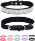 Dog Collar for Small Medium Large Dogs?Small Dog Collar for Female Dogs, Bling Girl Dog Collars, Pink Dog Collar, Rhinestone Puppy Collars (L, Bla...