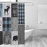 Rustic Shower Curtain Lodge Bear Moose Deer Quick Dry Bath Curtain Machine Washable Bathroom Accessories for Home Decor 72x72Inch...