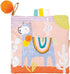 Manhattan Toy Llama Themed Soft Baby Activity Book with Squeaker, Crinkle Paper and Baby-safe Mirror Small...