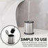 ToiletTree Products Toilet Brush with Lid - Sleek Toilet Bowl Brush and Holder - Toilet Scrubber Brush Set with Heavy-Weight Base - Lidded Toilet ...
