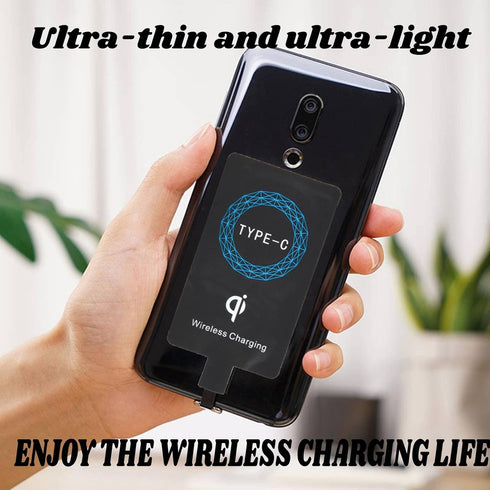 2PCS Universal Ultra Slim Type C Wireless Charger Charging Receiver Module, Qi Receiver Widely Suitable for Type C Mobile Phone......