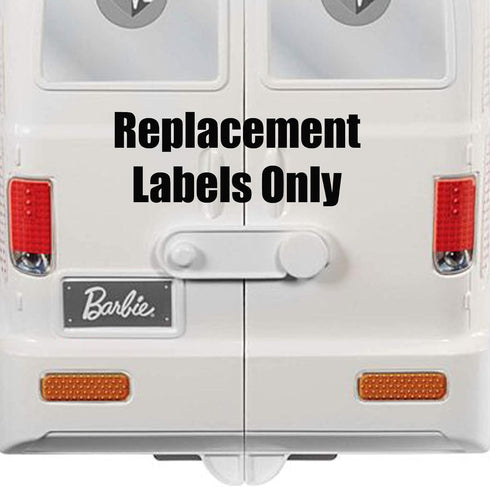 Replacement Stickers for Barbie Care Clinic ~ Barbie Doll Playset FRM19 Barbie Care Clinic ~ Replacement Labels ~ Sheet A~ Stickers 22,23,29,30,41...
