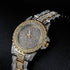Smalody Round Luxury Women Watch Crystal Rhinestone Diamond Watches Stainless Steel Wristwatch Iced Out Watch with Japan Quartz Movement for Women...