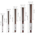 uxcell Hand Reamers Set 4mm 6mm 8mm 10mm 12mm H8 Accuracy Alloy Tool Steel 6 Flutes Straight Shank Milling Cutter Tool 5pcs...
