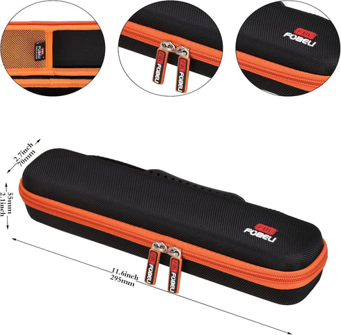 Hard Carrying Case for Klein Tools ET310 AC Circuit Breaker Finder & 80041 Outlet Repair Tool Kit, Portable Traveling Storage Case...