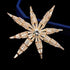 Stunning Vintage Opens Micro Pave & Oval Shaped CZ Stone 8-Pointed Burst Star Brooches Pins for Women...