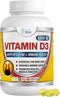 Vitamin D3 5000 IU Softgels High Potency Vitamin D Supplements for Women Men in Organic Flaxseed Oil May Support Healthy Bones Heart Muscle Functi...