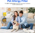 Vital 100 Air Replacement Filter, True HEPA 3-in-1 H13 High Efficiency Activated Carbon Filter fits for LEVOIT VITAL 100 Air Purifier Filter Vital...