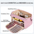 Small Makeup Organizer Bag Nylon Makeup Bags - Portable Waterproof Travel Makeup Bag,Wide-open Cosmetics Organizer Case,Makeup Brush Travel Pouch ...