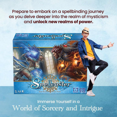 R&R Games Spellcaster, 2014 Game Expansion, 4 New Additional Playing Cards, Card Game for Adults and Kids, Games for Family Night...