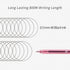 Kaco ROCKET Gel Pens 4 Pieces 0.5mm Black Ink Sunset Beach Aesthetic Pens School Office Stationery Quick Drying...