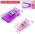 BamLue 100 Pack-Upgrade Handy Holding Easier Sewing Clips Multicolor for Sewing Craft Clamps,Crafting,Crochet and Knitting,All Purpose for Quiltin...
