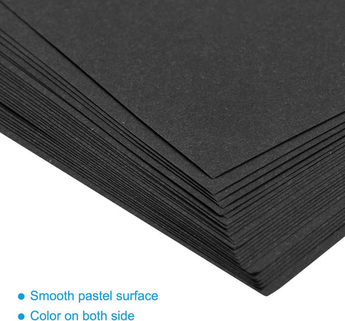 MECCANIXITY 50 Sheets Origami Paper Double Sided Black 6x6 Inch Square Sheet for Art Craft Project, Beginners, Gifts Decor...