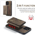 SZHAIYU 2 in 1 Detachable Back Cover Compatible with iPhone 13 Pro Max Wallet Case with Card Holder Leather Pocket Slim Phone Cases 6.7'' (Coffee)...