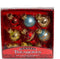 Kurt Adler C1899 Petite Treasures Multi Color Ball Christmas Ornament, Set Of 9...