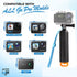 Waterproof Floating Hand Grip for GoPro Camera Hero 9/8/7/6/5/4/3/3+/2/1 Session Hero 6 5 4 3+ Yi 4K Sjcam sj4000 Fusion AKASO DJI Osmo Under Wate...