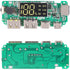 1 pcs 5V 2.4A 186 50 Charging Board Mobile Power Bank Module Dual USB 186 50 Lithium Battery Charger Board Digital LCD Display Protection Module w...