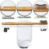 10 Count Bamboo Toothbrushes (Toothbrush Soft+Toothbrush Medium) Charcoal Toothbrushes - Natural Wood Toothbrushes Bulk, Reusable Travel Toothbrus...