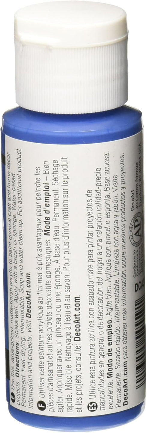 DecoArt Acrylic Paint, 2 Fl Oz (Pack of 1), Copenhagen Blue...