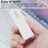 Wireless Bluetooth Mouse, Dual Mode (BT+2.4G) Noiseless Charging Mouse (with Storage Case), 3 Buttons 1200 DPI Ultra-Thin Portable Mini Travel Wir...