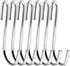 18 Pack 4 inch Heavy Duty S Hooks Pan Pot Holder Rack Hooks Hanging Hangers S Shaped Hooks for Kitchenware Pots Utensils Clothes Bags Towels Plant...
