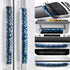 Volecy Refrigerator Door Handle Covers, Set of 6 Washable Cloth Decor Keep Appliance Clean for Fridge Microwave Stove Dishwasher Bathroom Catch All Stains Dust Dirty Fingerprints (Navy Blue Velvet)