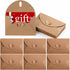 100 Pcs Premium Gift Card Envelopes, 4 x 2.8 inch Gift Card Holders, Mini Seed Envelopes, Kraft Paper Envelopes, Cute Envelopes with Heart Clasp f...