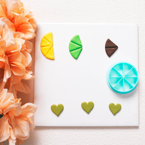 TAINSKY Color Recipe Wheel Polymer Clay Cutter Tool, Clay Cutters for Polymer Clay Jewelry, Polymer Clay Recipe Cutter Guide, Clay Earring Cutters...