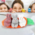 Hide and Seek Bunnies in Carrot Pouch Easter Bunny Stuffed Animal 3Pcs Rabbit Plush Doll in Zipper Purse Storage Bag Easter Gifts...