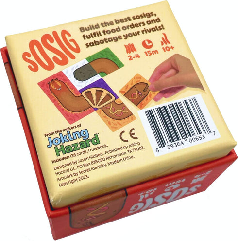 Joking Hazard Sosig Family Friendly Card Game for 2-4 Players, Game for Kids and Adults, Travel Sized...