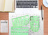 KESAPLAN 9 PCS Drawing Templates Plastic Rulers Multi-Function Measuring Rulers with French Curve Ruler,Geometric Drawings Templates Rulers Tool S...