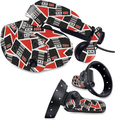MightySkins Skin Compatible with Samsung Odyssey Plus VR - Retro Controllers 3 | Protective, Durable, and Unique Vinyl Decal wrap Cover | Easy to ...