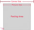 5Pcs/Lot 30x30CM Diamond Painting Canvas with Glue, Round/Square Blank Grid Canvas Empty for Customized Projects...