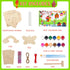 Birdhouse Crafts for Kids - 2 Pack Birdhouse Kit to Paint Wooden Bird House for Adults to Build Prefab House Kit Bird House Kits for Kids Ages 8-1...
