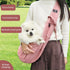 Pet Dog Sling Carrier - Travel Safe Bag for Small Puppies and Kittens up to 15 lbs, Comfortable Backpack for Outdoor Adventures and Subway Travel...