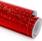 GIRAFVINYL Holographic Red Glitter Vinyl, -12” X 6ft Red Glitter Permanent Vinyl for Tumbler, Home and Car Decorations...