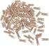 328 Feet Natural Jute Twine with 100 Pcs Mini Natural Wooden Clothespins Photo Pegs Craft Pictures Clips...