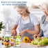 Mason Jar Vacuum Sealer Kit with Accessory Hose for Wide and Regular Mouth Jars, Manual Portable Vacuum Pump and Lid Opener...