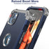 IDweel for iPhone 13 Case with Screen Protector, for iPhone 14 Case, Hybrid Shockproof Heavy Duty Protection Hard PC Cover Soft Silicone Sturdy Bu...