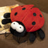 Cuddly Ladybug Stuffed Animals Super Soft Insect Ladybird Plush toys Stuffed Ladybird Beetle Plushies Animal with Wings Lady Beetle Plush Doll Ani...