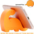 Plinrise Animal Desk Phone Stand, Update Dinosaur Silicone Office Phone Holder, Creative Phone Tablet Stand Mounts, Size:1.3" X 3.0" X 2.7" (Orang...