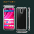 Oududianzi Case for Blu View 4 with Screen Protector,Non-Yellowing Shockproof Bumper Protective Phone Cover, Anti-Scratch Soft TPU Back(Transparen...