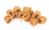 Mughe Gourmet Bite Size Pistachio Esh El Bulbul Baklava Kataifi Pastry Gifts - 150g/5.30oz -Rich Turkish Pistachios Shatila Baklawa Arabic Dessert...