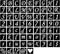 Alphabet Letter Stencils 2 inch, 68 Pcs Reusable Plastic Letter Number Symbol Stencil Kit for Painting on Wood, Wall, Fabric, Rock, Chalkboard, Si...