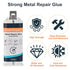 Metal Repair Glue(80g*3), AB Glue Casting Repair Glue for Metal, Waterproof Sealant Metal Glue, Professional Grade Metal to Metal Glue Heavy Duty ...