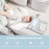 SUNVENO Baby Portable Changing Pad Waterproof Travel Changing Station Perfect for Baby Shower Gifts, Pink (Blue)...
