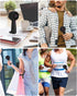 Portable Fan,Mini Small Handheld USB Rechargeable Personal Fan with 5 Speeds,10H Runtime Battery,Karabiner Design for Outdoor Commute Travel Offic...