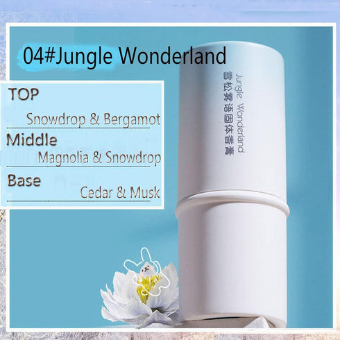 4PCS Solid Balm Sets Solid Perfume Portable Pocket Balm Perfume Perfect for Travel Use Natural Fragrance Parfum for Men and Women (E)...