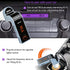 Bluetooth FM Transmitter for car, TIANSHILI Handsfree Bluetooth Receiver Car Kit with Mic/TF Card/USB Drive/AUX Play for iPhone,iPad and Other And...