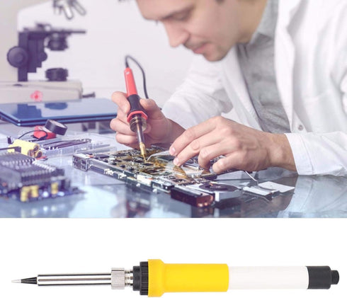 DC 12V 40W Soldering Iron Portable Car Crocodiles Clip Powered Electric Soldering Iron Builted-In Ceramic Heating Core for Circuit Board Welding, ...